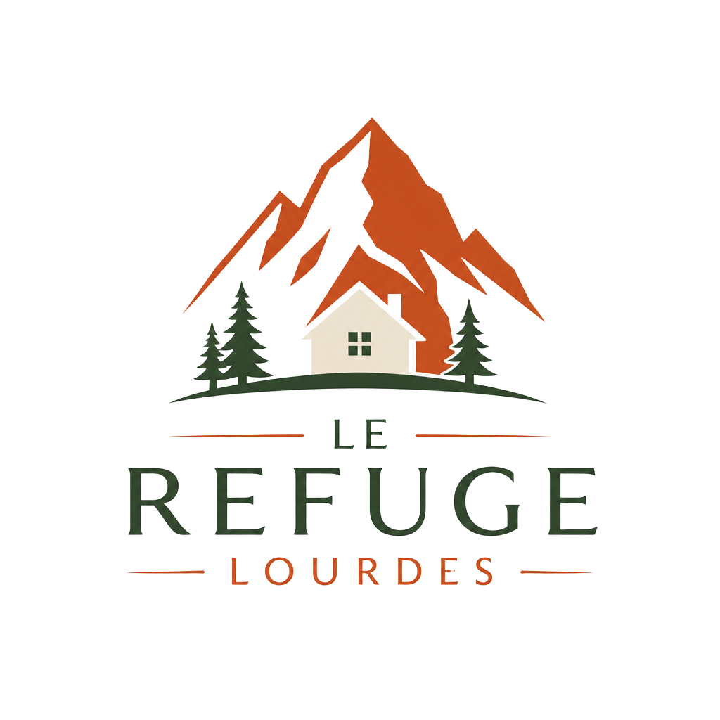 Logo officiel Le Refuge Lourdes