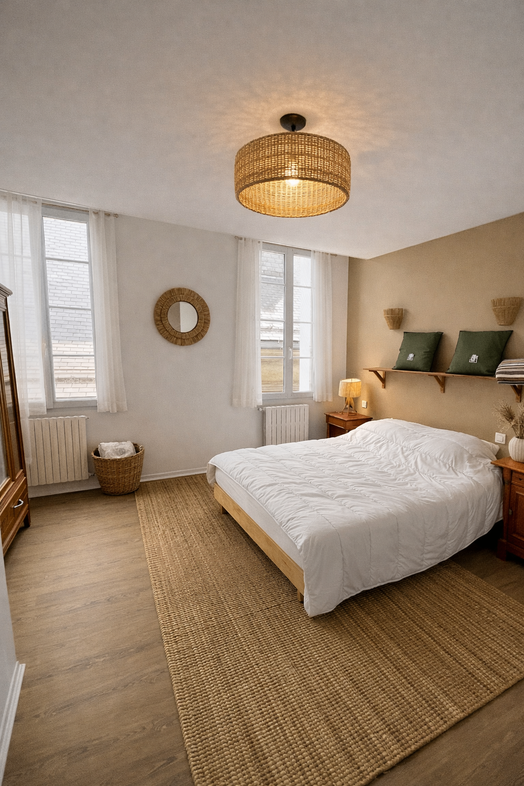 Appartement confortable avec salle de bain privative