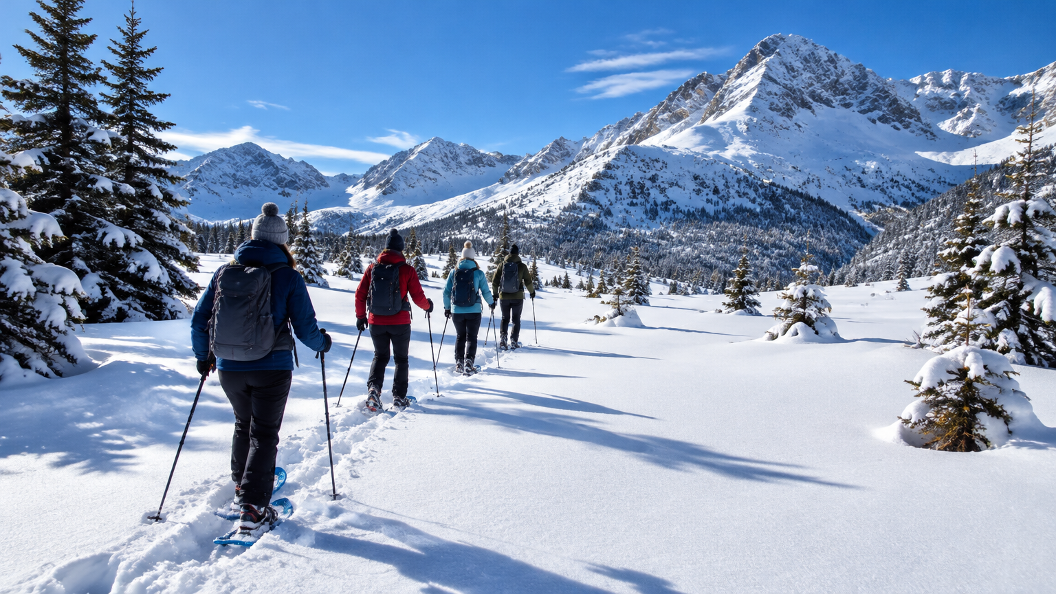 Raquettes à neige et balades hivernales dans les Pyrénées : préparer une sortie de groupe depuis Lourdes