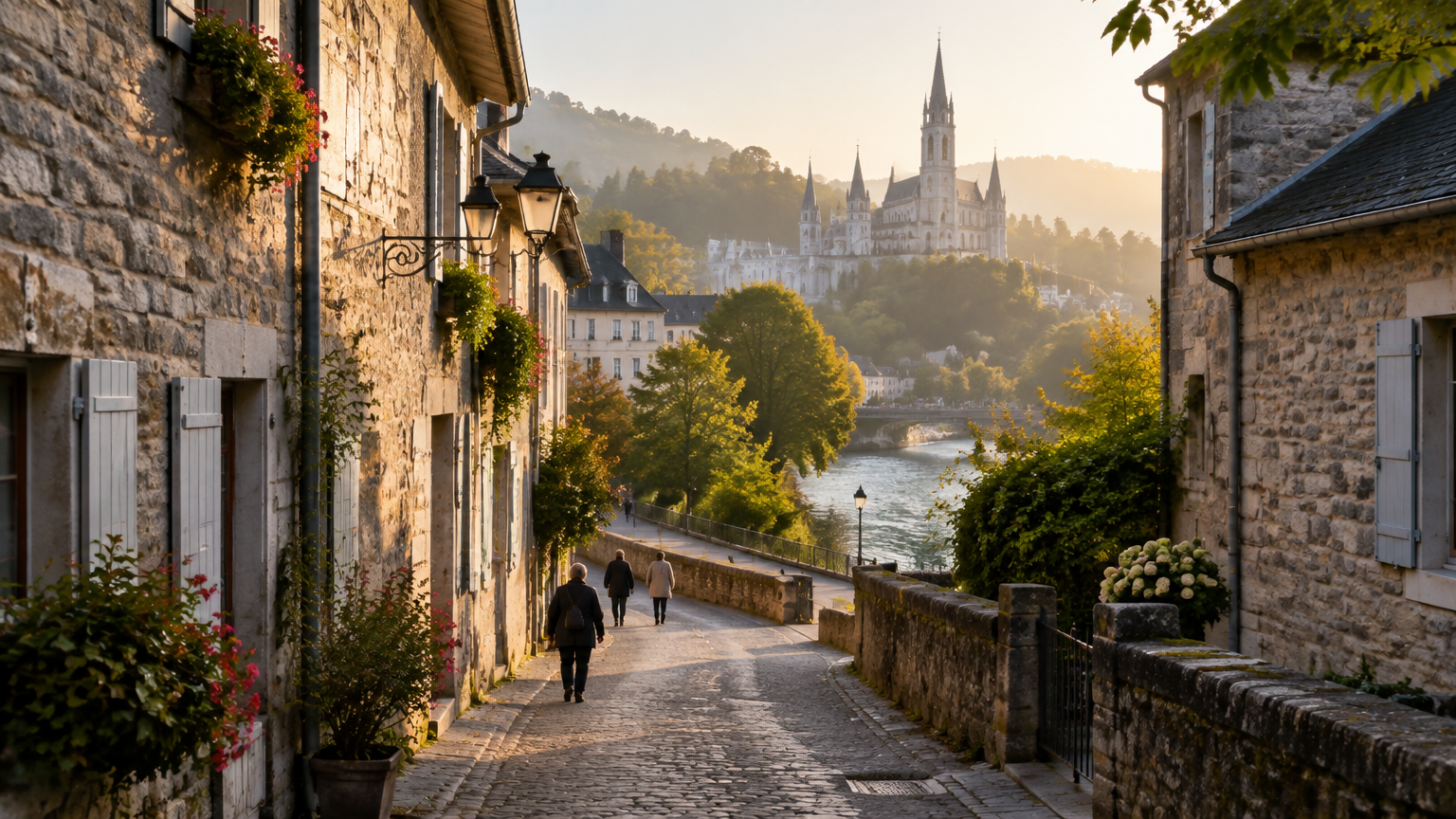 Sur les pas de Bernadette à Lourdes : un parcours d'une demi-journée pour votre groupe (Moulin de Boly, Cachot, Grotte)