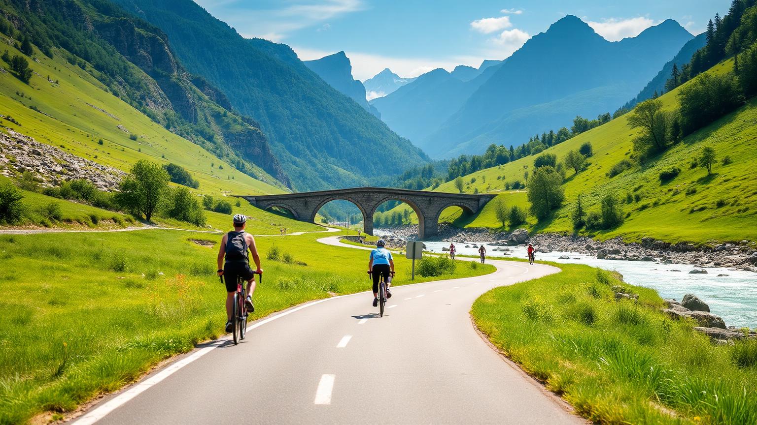 La Voie Verte des Gaves à vélo : la sortie facile et spectaculaire pour votre groupe à Lourdes